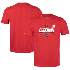 Alexander Ovechkin Washington Capitals Levelwear Youth NHL All-Time Leading Goal Scorer Milestone Name & Number Little Richmond T-Shirt