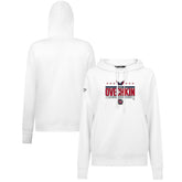 Alexander Ovechkin Washington Capitals Levelwear Women's NHL All-Time Leading Goal Scorer Milestone Stripes Name & Number Adorn Pullover Hoodie