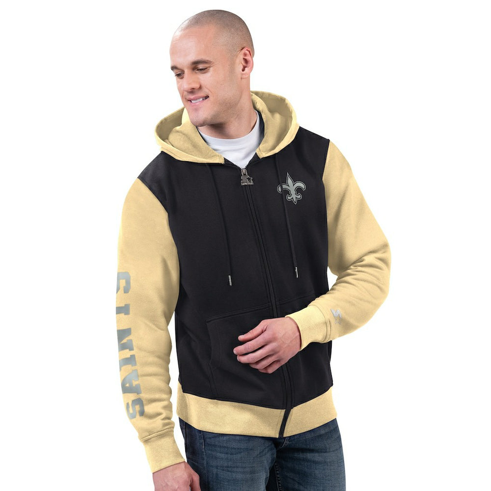 NFL New Orleans Saints Starter Thursday Night Gridiron Full-Zip Hoodie