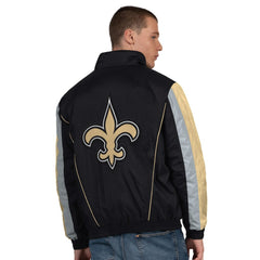 NFL New Orleans Saints Starter Thursday Night Gridiron Half-Zip Jacket