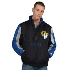 NFL Los Angeles Rams Starter Thursday Night Gridiron Half-Zip Jacket