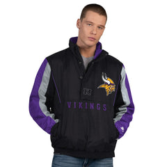 NFL Minnesota Vikings Starter Thursday Night Gridiron Half-Zip Jacket