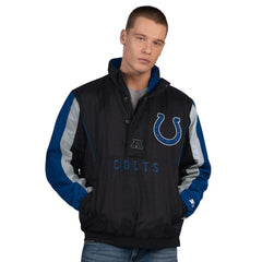 NFL Indianapolis Colts Starter Thursday Night Gridiron Half-Zip Jacket