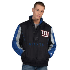 NFL New York Giants Starter Thursday Night Gridiron Half-Zip Jacket