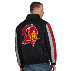 NFL Tampa Bay Buccaneers Starter Thursday Night Gridiron Vintage Logo Half-Zip Jacket