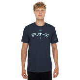 Seattle Mariners x Hyperfly T-Shirt - Navy | New Era