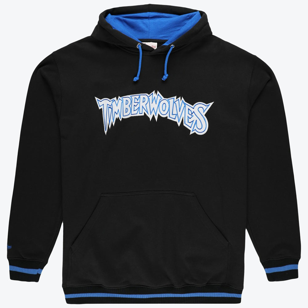 Minnesota Timberwolves Hardwood Classics Big & Tall Hoodie - Black | Mitchell & Ness cheap