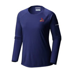 St. Louis Cardinals Tidal Tee II Long Sleeve T-Shirt - Navy | Columbia