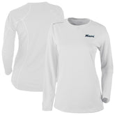 Miami Marlins Shotgun Long Sleeve T-Shirt - White | Columbia