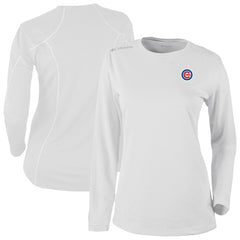Chicago Cubs Shotgun Long Sleeve T-Shirt - White | Columbia