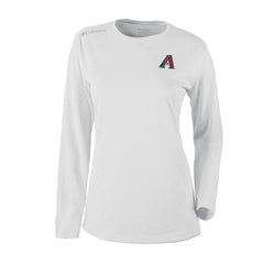 Arizona Diamondbacks Shotgun Long Sleeve T-Shirt - White | Columbia