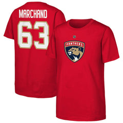 Brad Marchand Florida Panthers Youth Player Name & Number T-Shirt