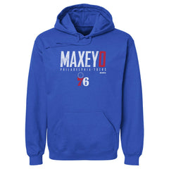 Tyrese Maxey Philadelphia 76ers 500 Level Elite Pullover Hoodie - Royal sale