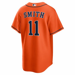 Cam Smith Houston Astros Alternate Replica Jersey - Orange | Nike