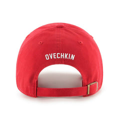 Alexander Ovechkin Washington Capitals '47 895 Most Goals of All Time Clean Up Adjustable Hat