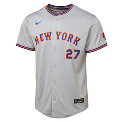 Mark Vientos New York Mets Youth Road Limited Jersey - Gray | Nike