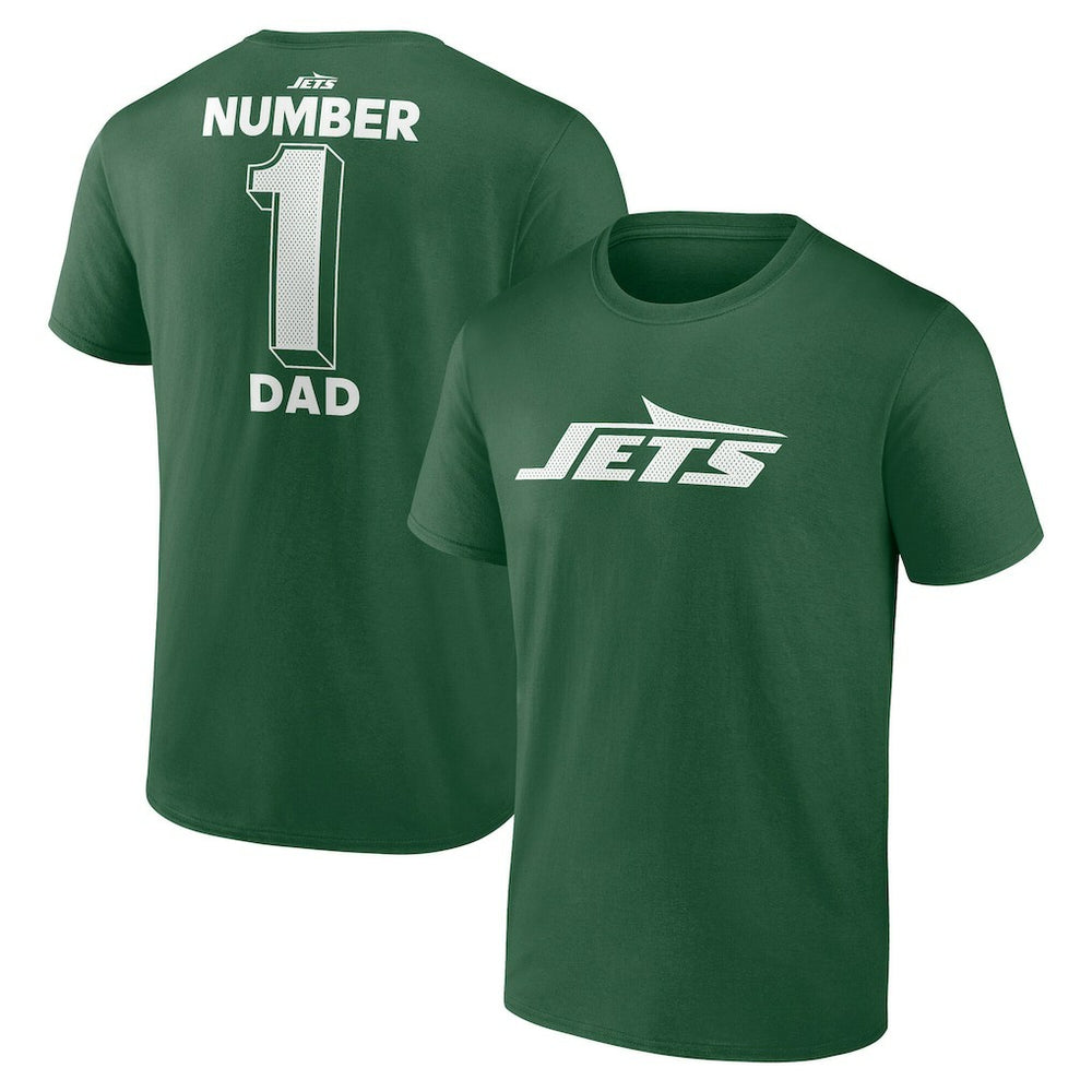 NFL New York Jets #1 Dad Jersey T-Shirt
