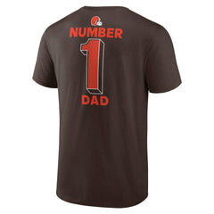 NFL Cleveland Browns #1 Dad Jersey T-Shirt