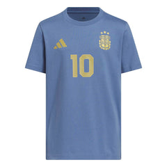 Lionel Messi Argentina National Team Youth Name & Number T-Shirt / Soccer For sale