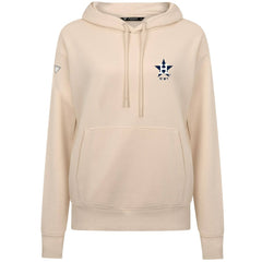 Houston Astros Levelwear Women's Cooperstown Collection Adorn Core Logo Pullover Hoodie - Khaki