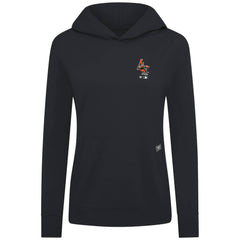 Baltimore Orioles Levelwear Women's Cooperstown Collection Relay Core Logo Pullover Hoodie - Black