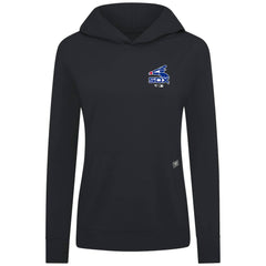 Chicago White Sox Levelwear Women's Cooperstown Collection Relay Core Logo Pullover Hoodie - Black