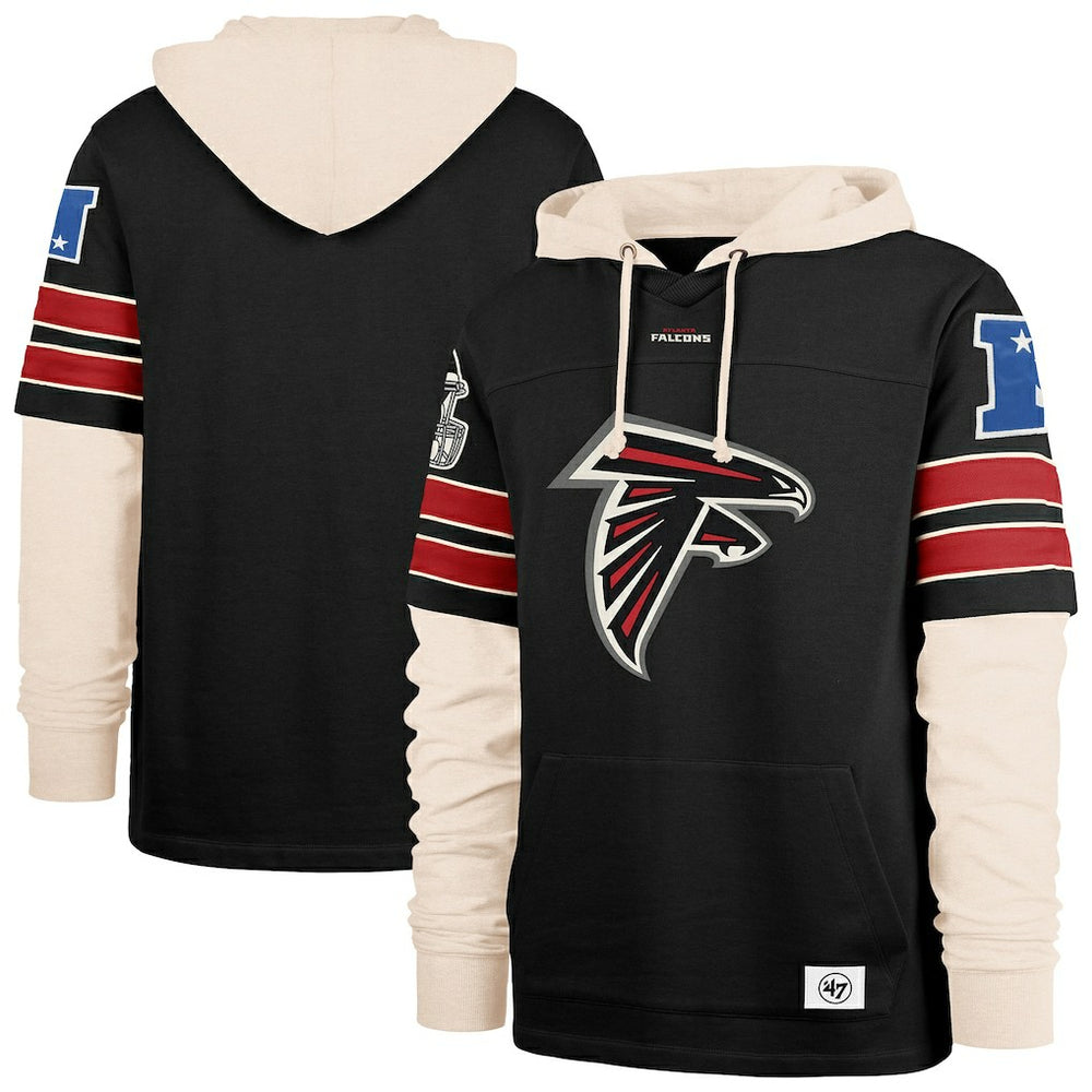 NFL Atlanta Falcons '47 Split Zone Cornerback Duo Hoodie