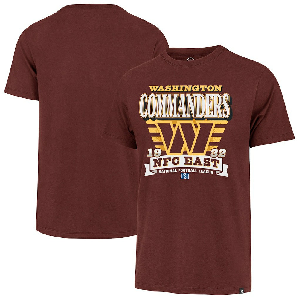 NFL Washington Commanders '47 Stripe Splash Franklin T-Shirt