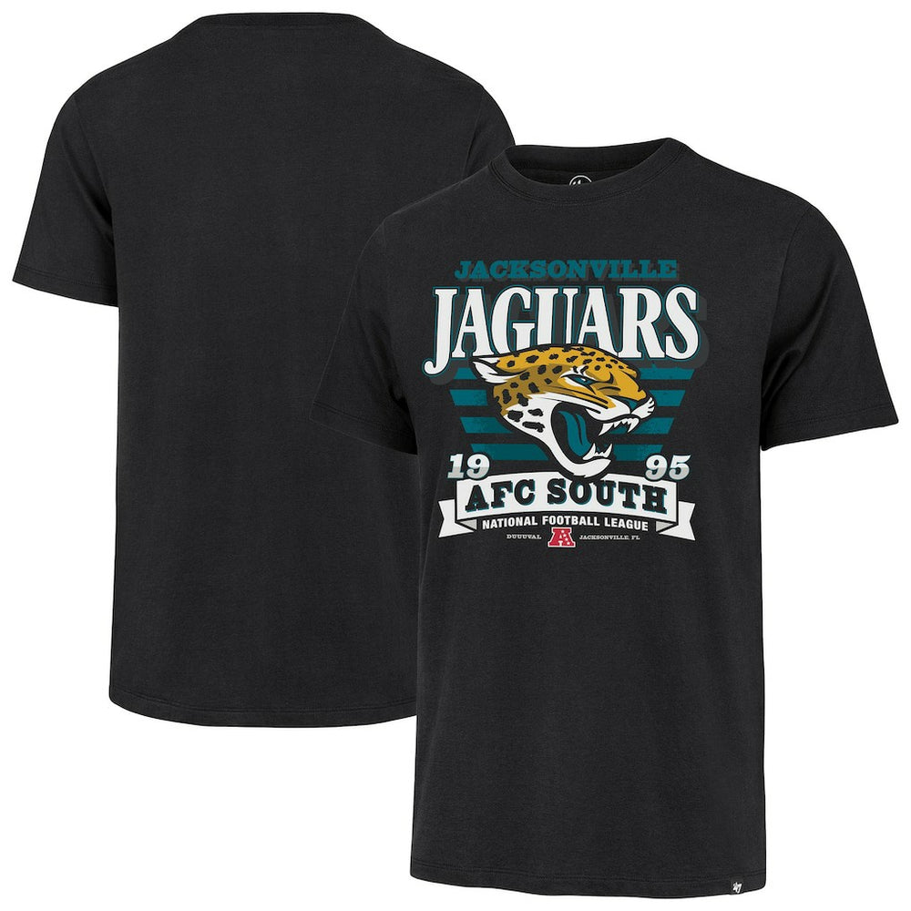 NFL Jacksonville Jaguars '47 Stripe Splash Franklin T-Shirt