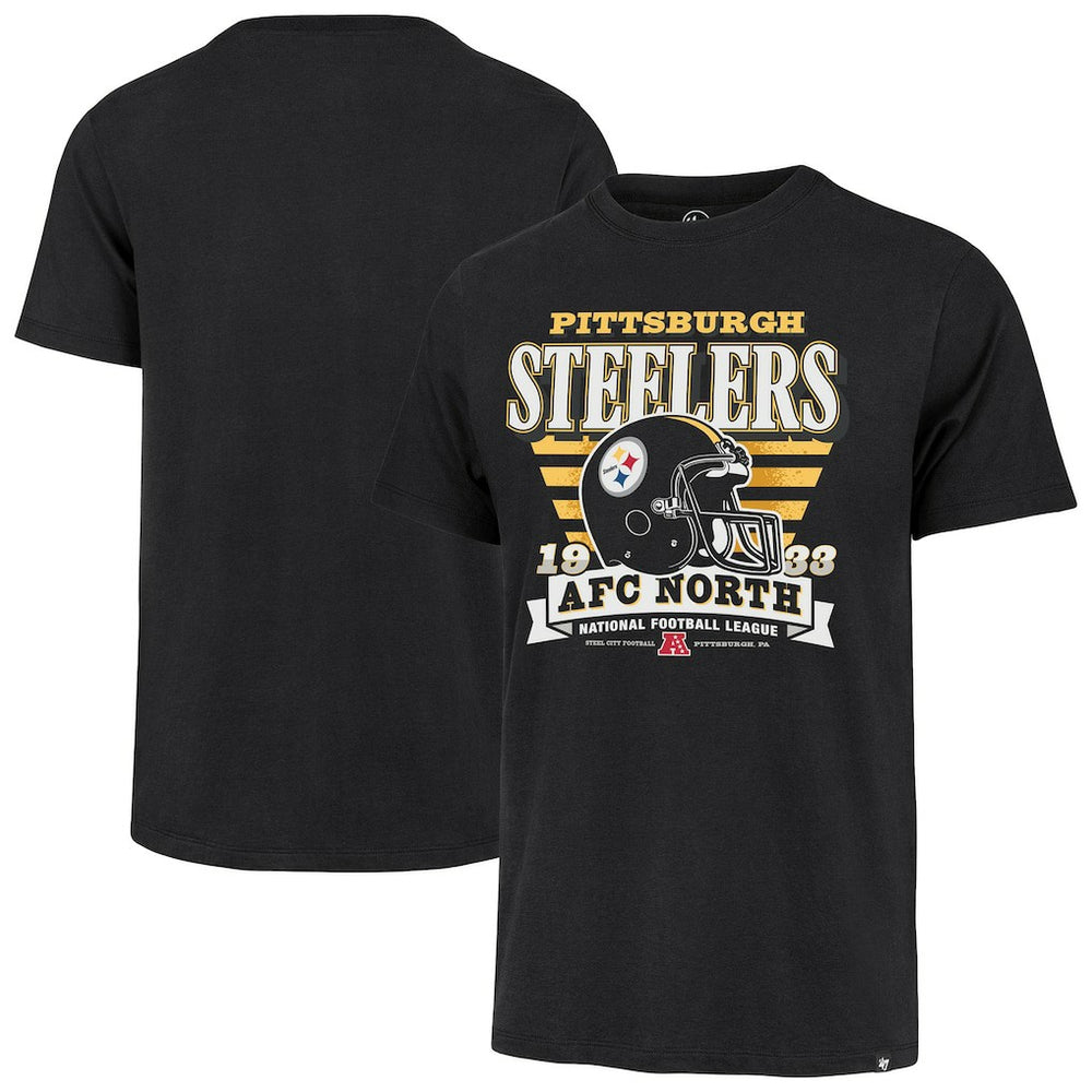 NFL Pittsburgh Steelers '47 Stripe Splash Franklin Throwback T-Shirt