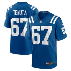 NFL Indianapolis Colts Luke Tenuta Team Game Jersey