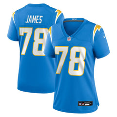 NFL Los Angeles Chargers Andre James Women's Team Game Jersey