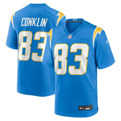 NFL Los Angeles Chargers Tyler Conklin Team Game Jersey
