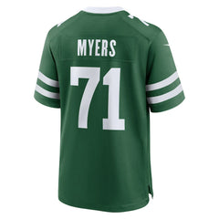 NFL New York Jets Josh Myers Team Game Jersey