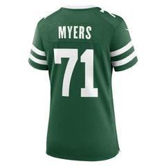 NFL New York Jets Josh Myers Women's Game Jersey