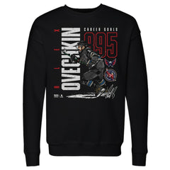 Alexander Ovechkin Washington Capitals 500 Level NHL All-Time Leading Goal Scorer Throwback Pullover Sweatshirt
