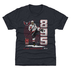 Alexander Ovechkin Washington Capitals 500 Level Youth NHL All-Time Leading Goal Scorer Vertical T-Shirt