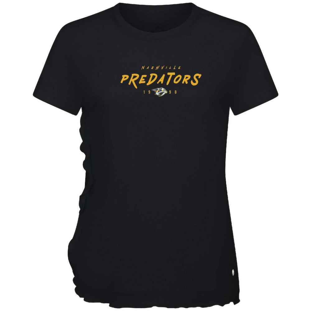 Nashville Predators Levelwear Women's Airflow Scratched T-Shirt