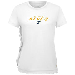 St. Louis Blues Levelwear Women's Airflow Scratched T-Shirt
