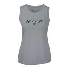 Minnesota Wild Levelwear Women's Macy Scratched Tank Top