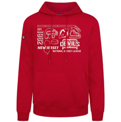 New Jersey Devils Levelwear Podium Campaign Pullover Hoodie