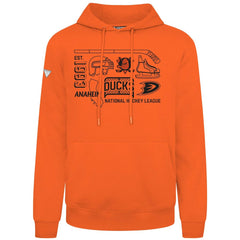 Anaheim Ducks Levelwear Podium Campaign Pullover Hoodie