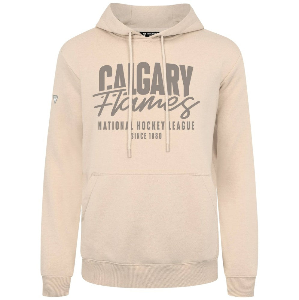 Calgary Flames Levelwear Podium Response Pullover Hoodie
