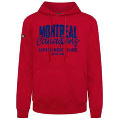 Montreal Canadiens Levelwear Podium Response Pullover Hoodie