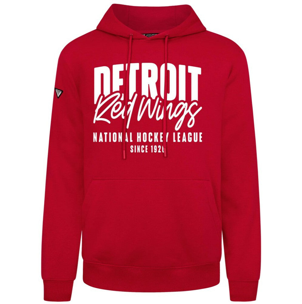 Detroit Red Wings Levelwear Podium Response Pullover Hoodie