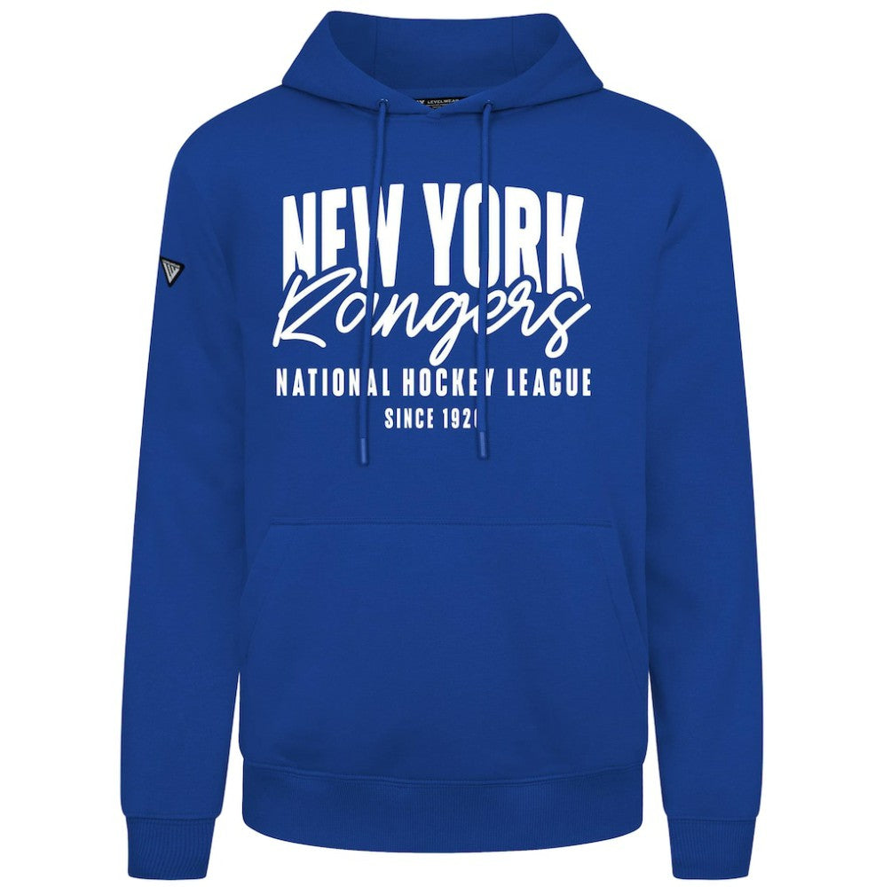 New York Rangers Levelwear Podium Response Pullover Hoodie