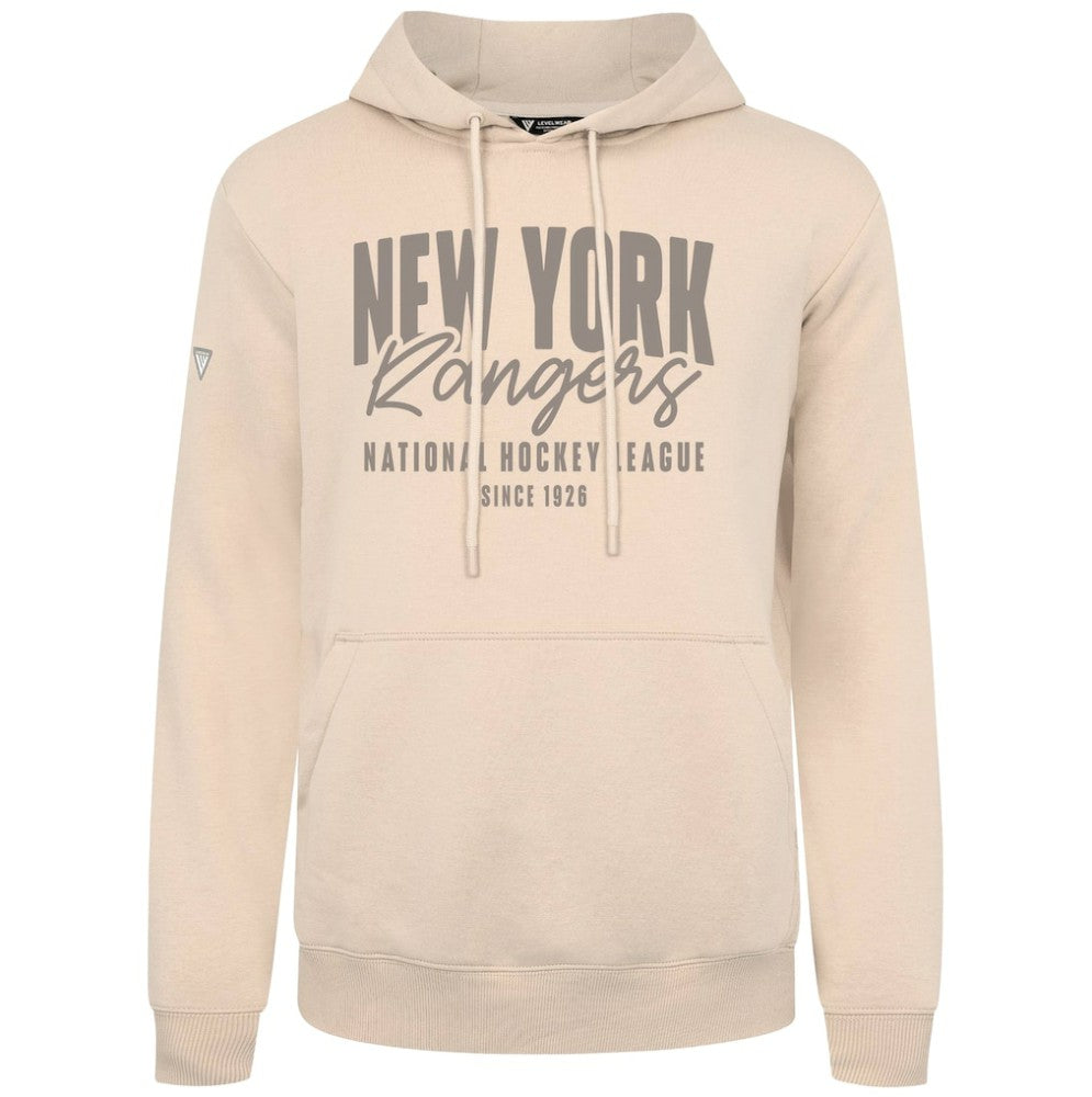 New York Rangers Levelwear Podium Response Pullover Hoodie
