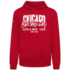Chicago Blackhawks Levelwear Podium Response Pullover Hoodie