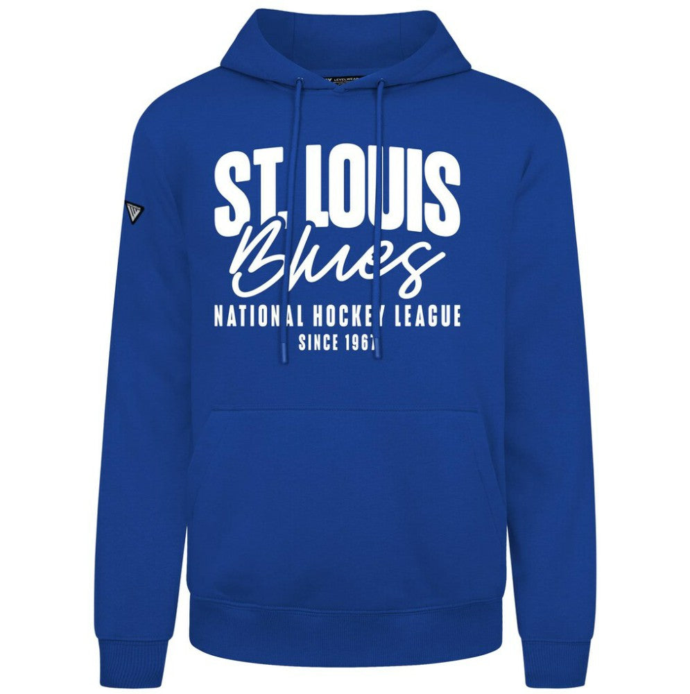 St. Louis Blues Levelwear Podium Response Pullover Hoodie