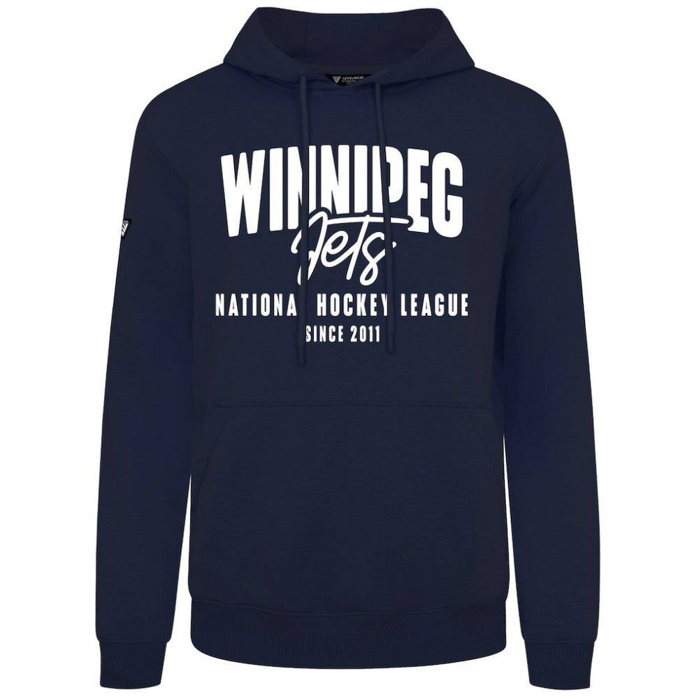 Winnipeg Jets Levelwear Podium Response Pullover Hoodie